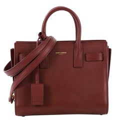 Saint Laurent Sac de Jour Bag Leather Nano