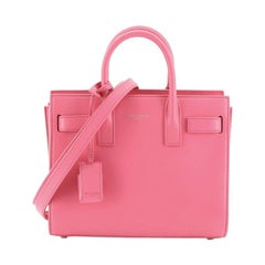Saint Laurent Sac de Jour Bag Leather Nano
