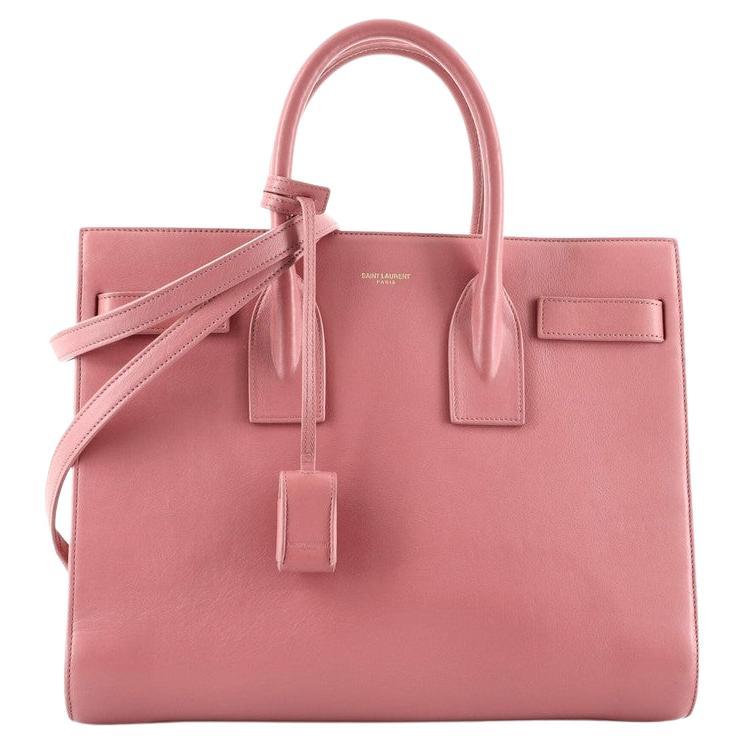 Yves Saint Laurent Red Downtown Tote Bag For Sale at 1stDibs