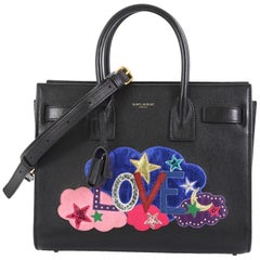 Saint Laurent Sac de Jour Bag Patchwork Leather Baby