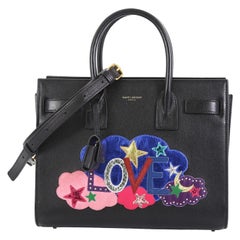 Saint Laurent Sac de Jour Bag Patchwork Leather Baby