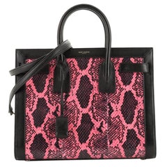 Saint Laurent Sac de Jour Sac Python Small