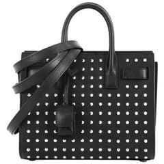 Saint Laurent Sac de Jour Bag Studded Leather Baby