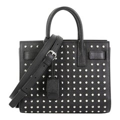 Saint Laurent Sac De Jour Bag Studded Leather Baby