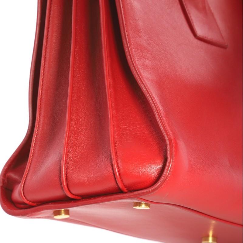 Saint Laurent Sac de Jour Handbag Leather Small 3