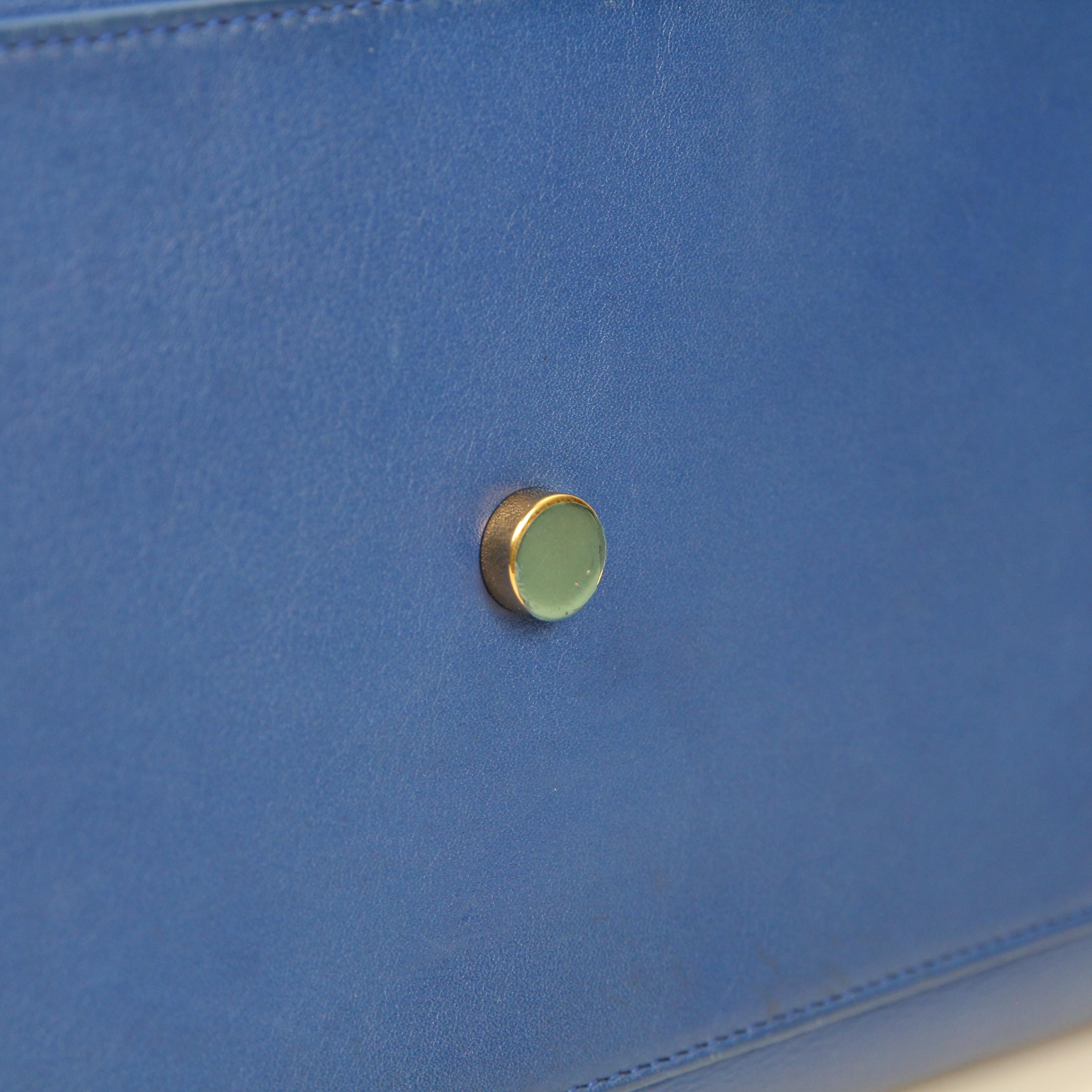 Saint Laurent Sac de Jour leather handbag For Sale 14