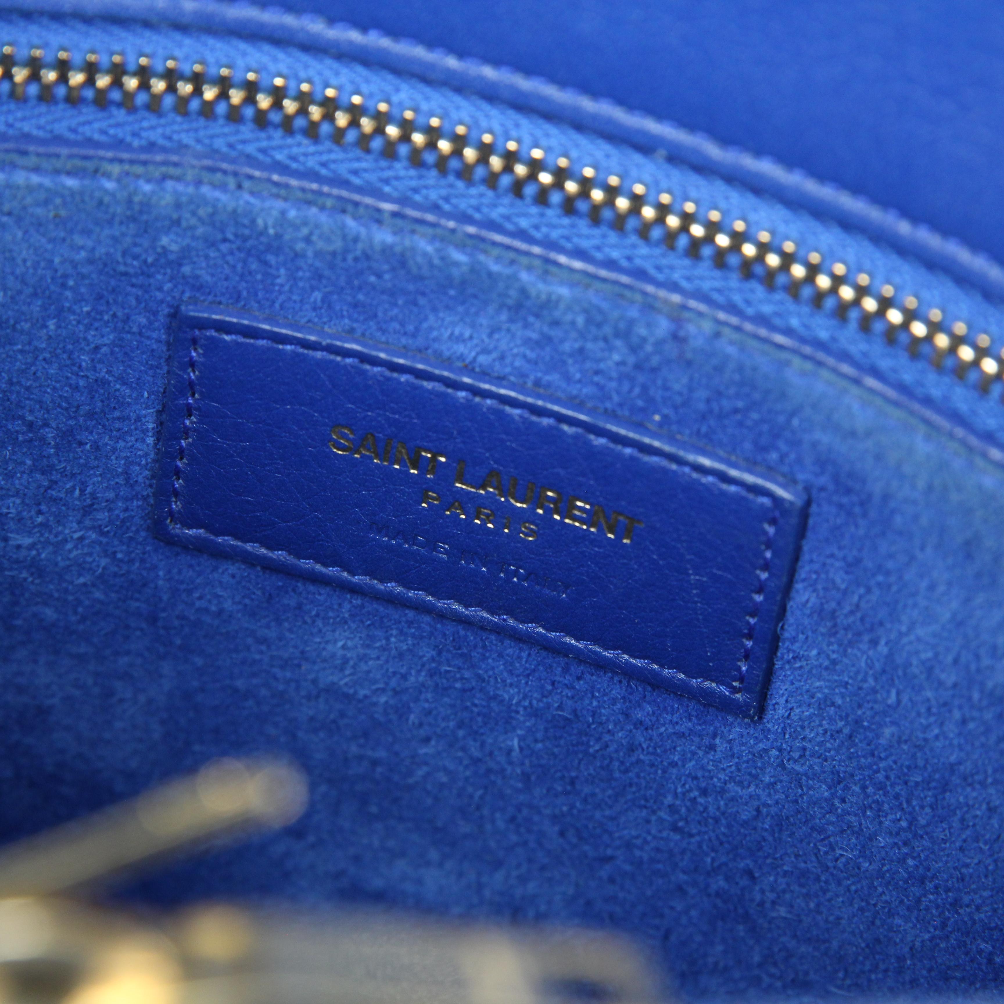 Saint Laurent Sac de Jour leather handbag For Sale 1