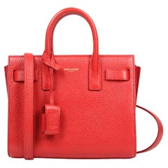 Saint Laurent Sac de Jour leather handbag