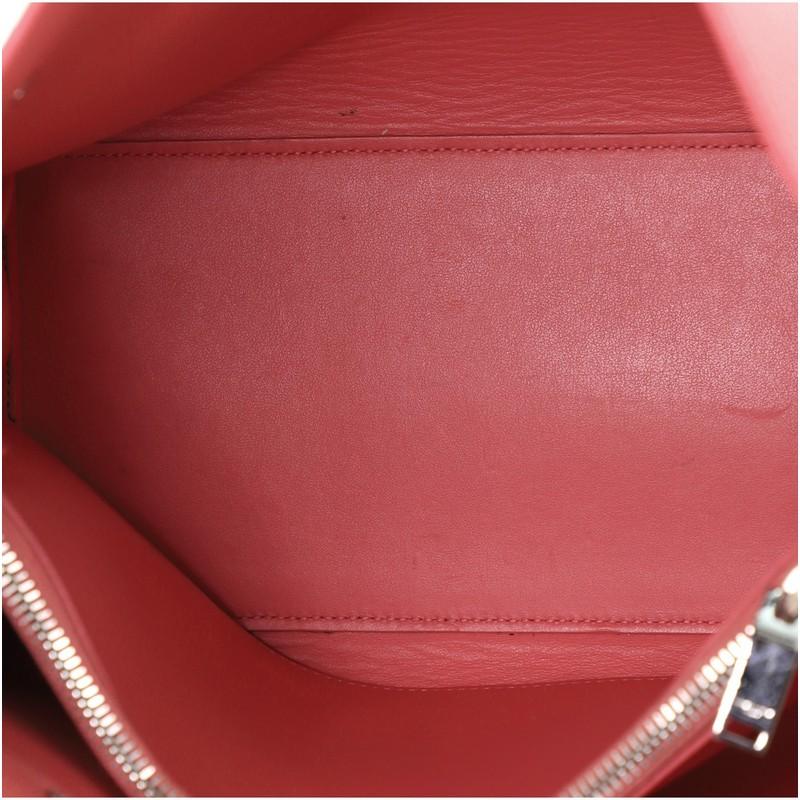 Pink Saint Laurent Sac de Jour NM Bag Leather Small