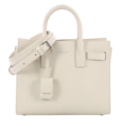 Used Saint Laurent Sac de Jour NM Handbag Leather Nano