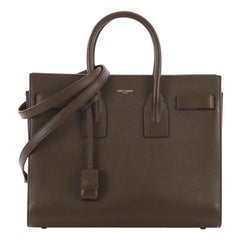 Used Saint Laurent Sac de Jour NM Handbag Leather Small