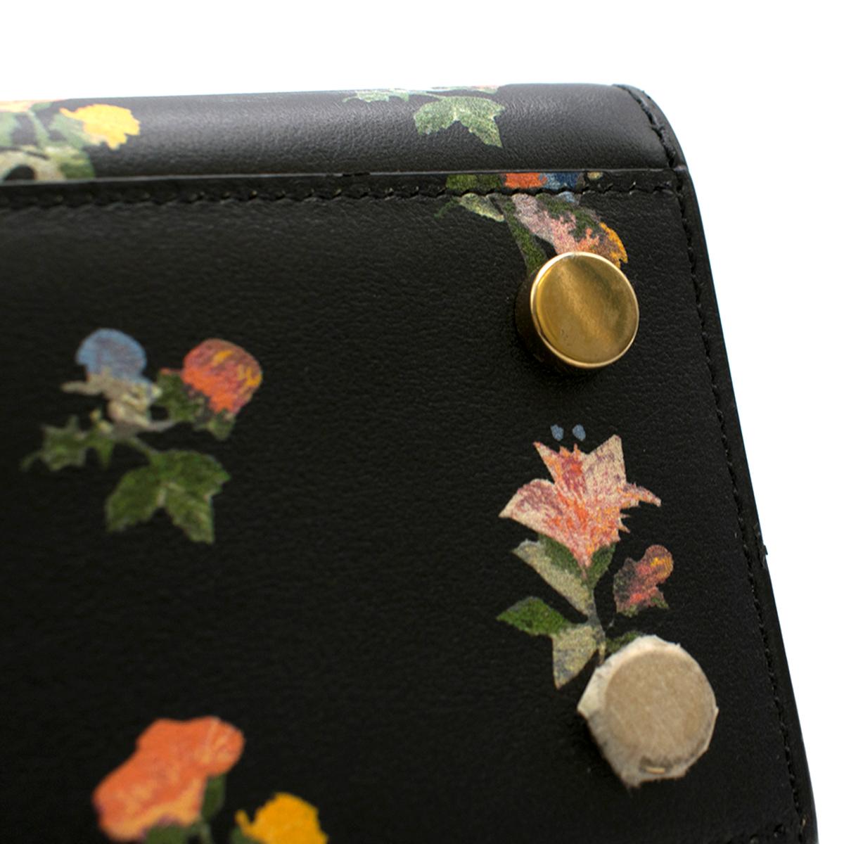 Saint Laurent Sac de Jour Prairie Floral Nano Bag In Good Condition In London, GB