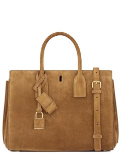 Saint Laurent Sac de Jour Shoulder Bag — Brown