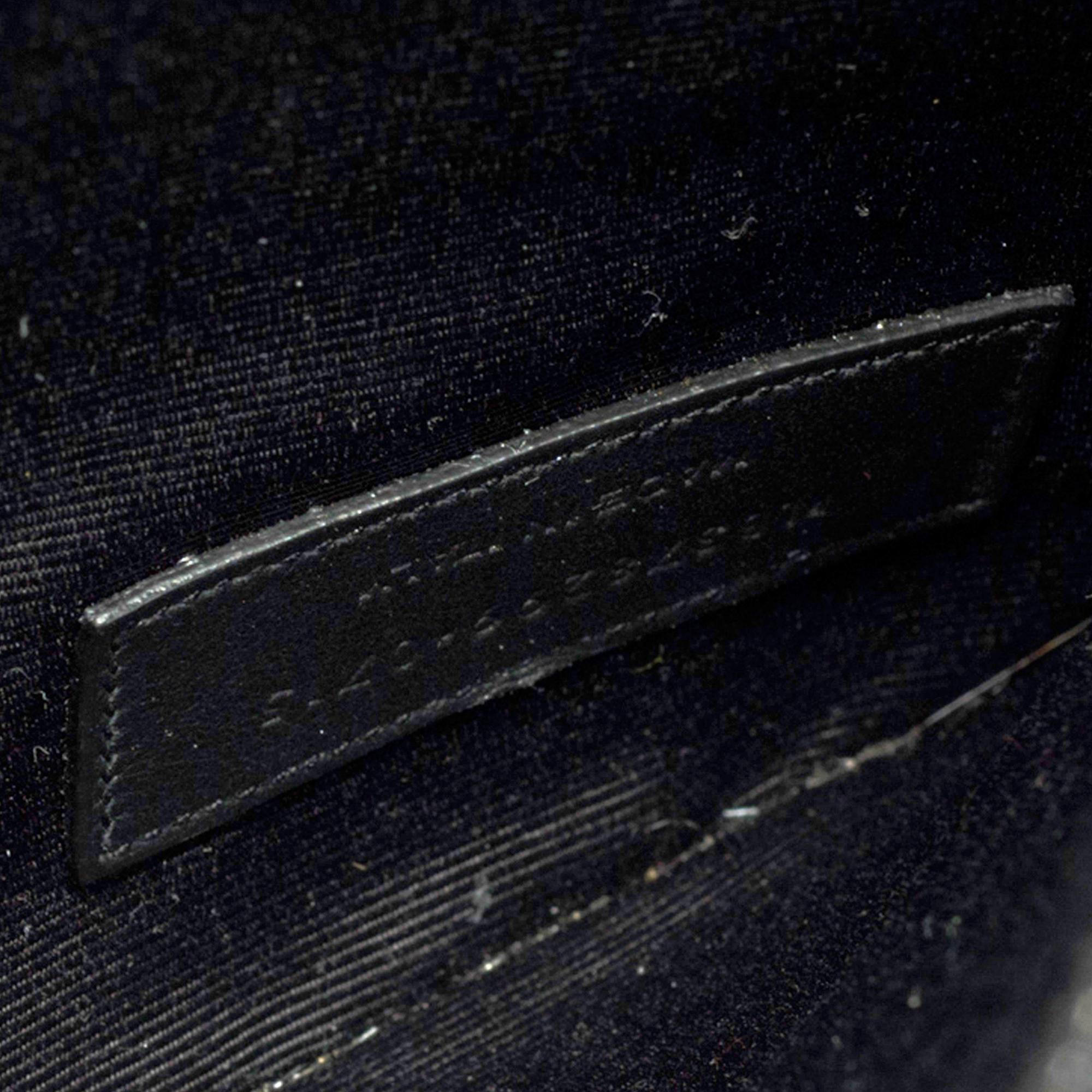 Saint Laurent Sac de Jour Small size handbag strap in black Box calf leather For Sale 5