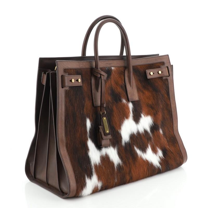 Ysl pony hair bag hotsell