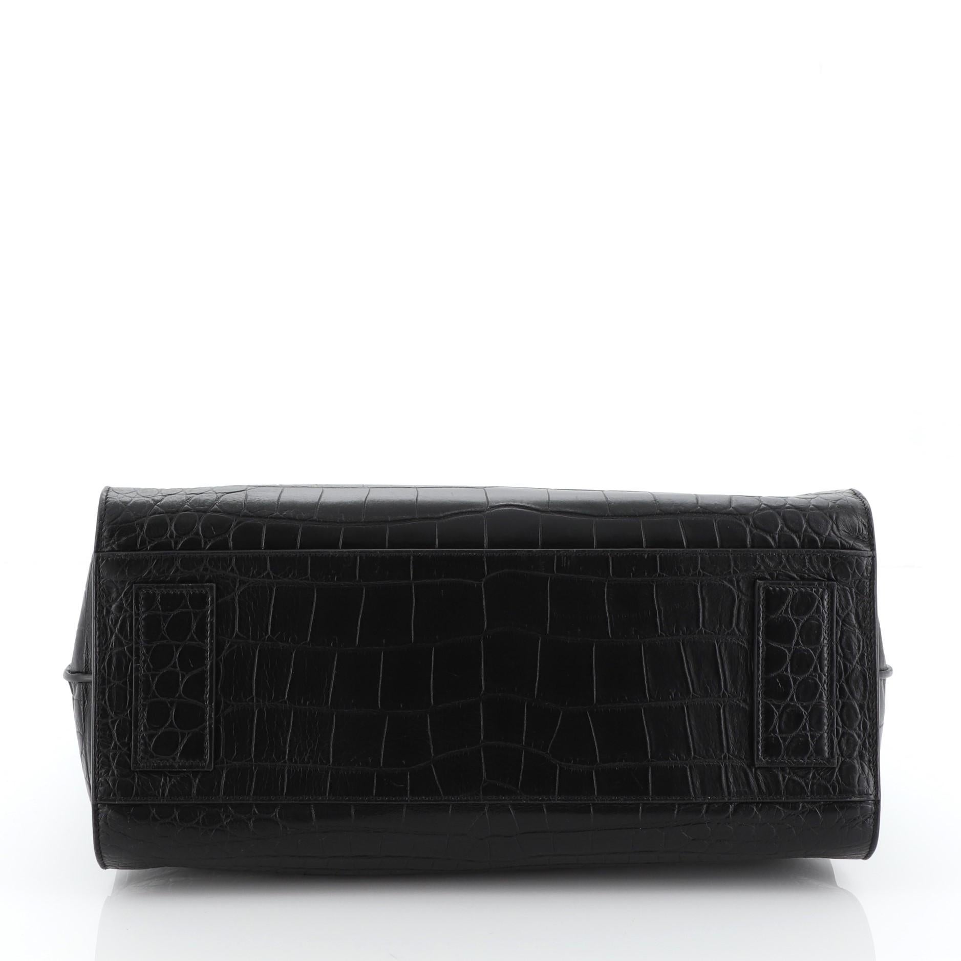 sac de jour north/south tote in grained leather