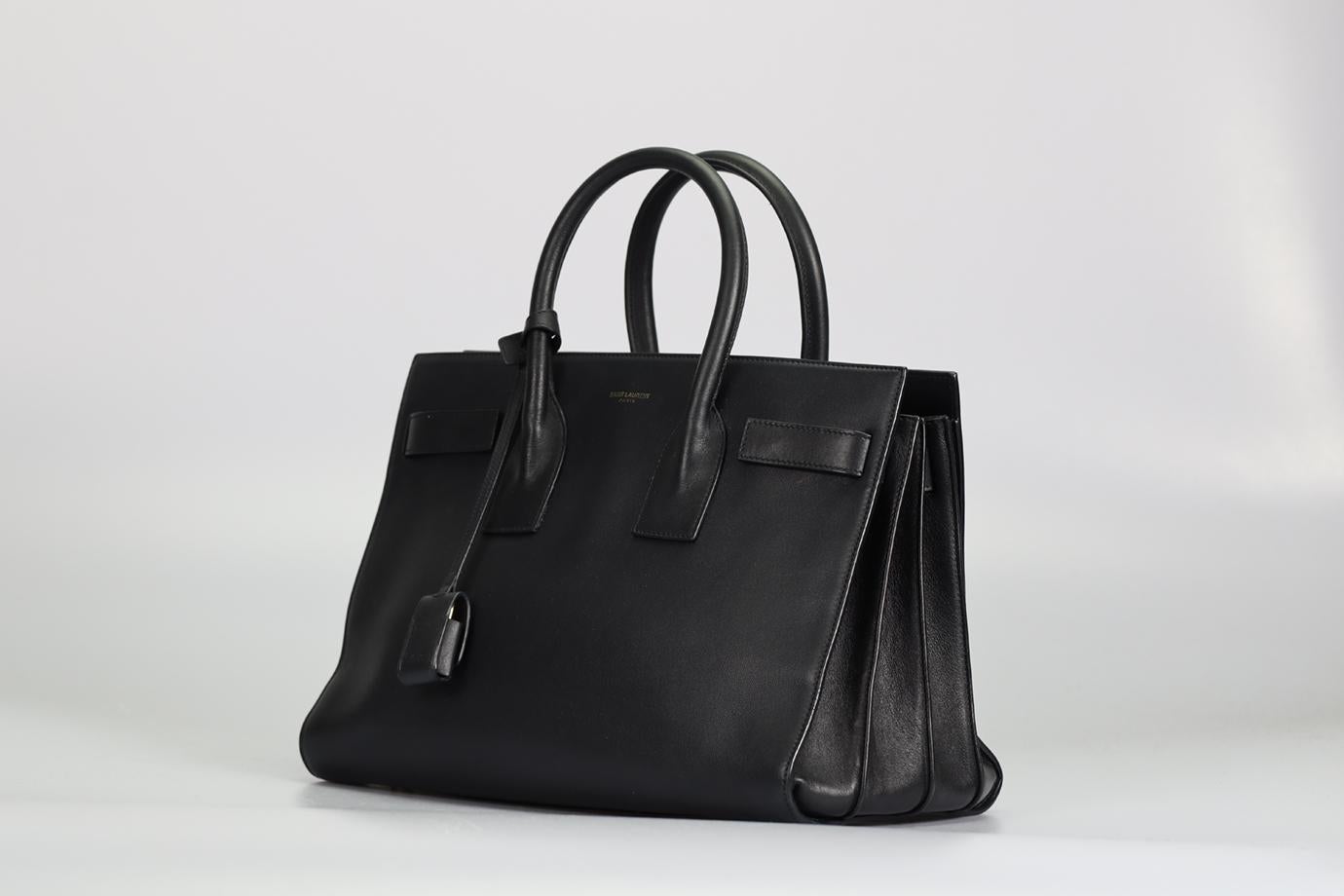 Women's Saint Laurent Sac Du Jour Small Leather Tote Bag For Sale