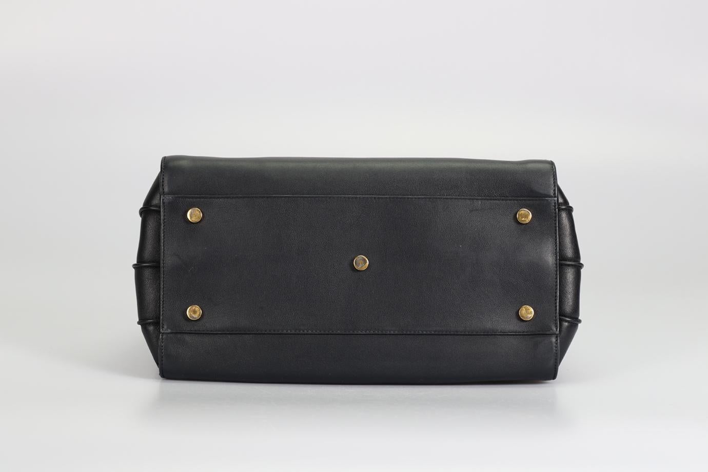 Saint Laurent Sac Du Jour Small Leather Tote Bag For Sale 4