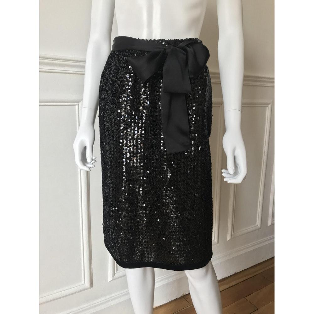 Saint Laurent Sequins Skirt Small size In Good Condition In Paris, FR