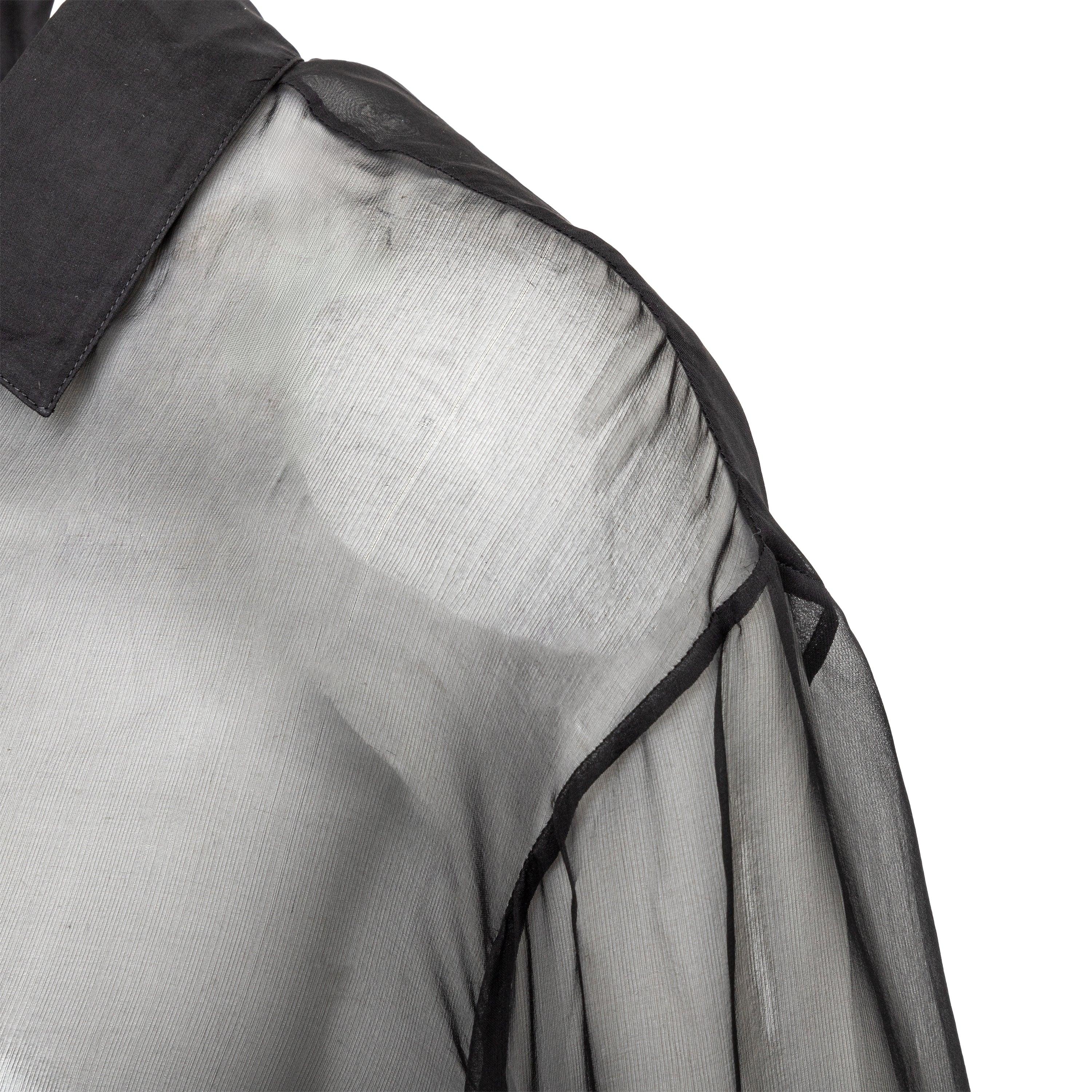 Saint Laurent Sheer Shirt - '20s In Excellent Condition For Sale In Milano, IT