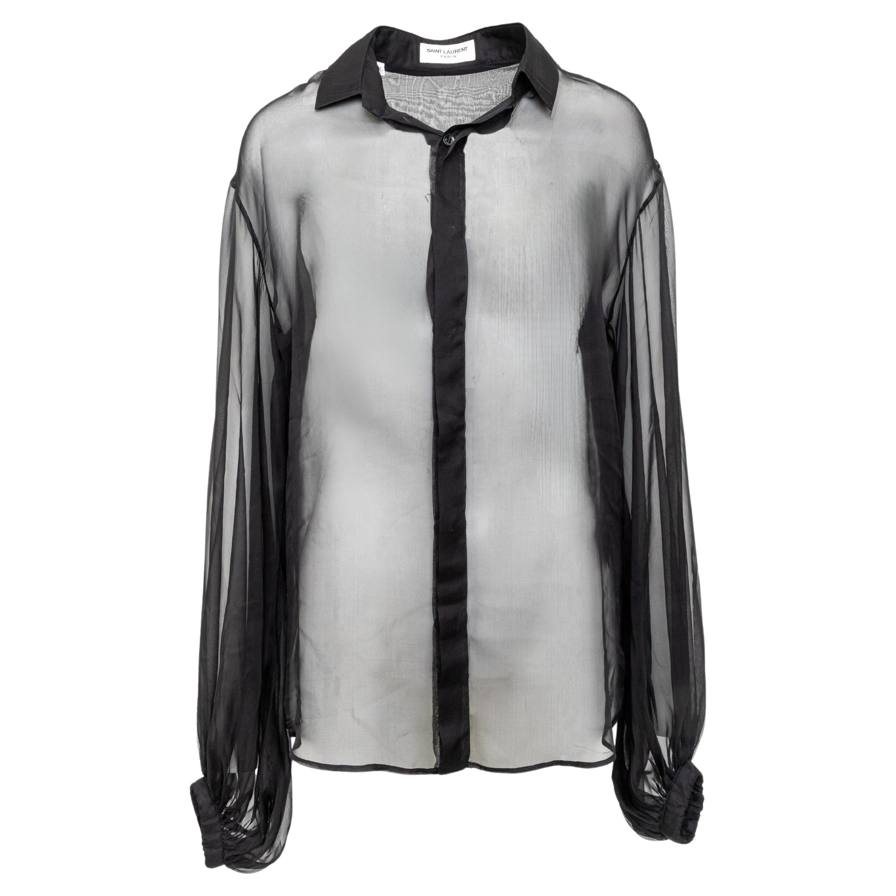Saint Laurent Sheer Shirt - '20s
