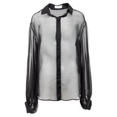 Saint Laurent Transparentes Hemd - 20er-Jahre