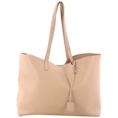 Saint Laurent Shopper Tote Leather Large