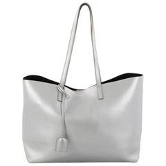 Saint Laurent Shopper Tote Leather Large