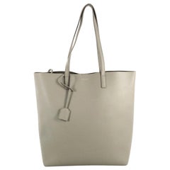Saint Laurent Shopper Tote Leather Tall