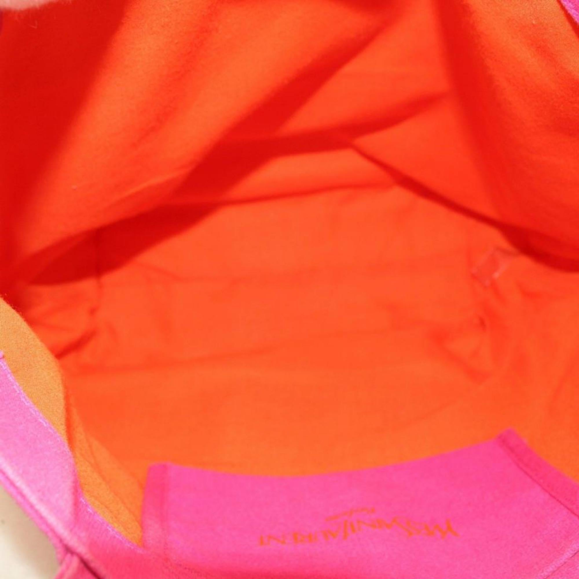 Saint Laurent Shopping Bag Parfums Edition Shopper 869749 Pink Canvas Tote For Sale 8