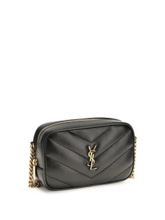 Saint Laurent Shoulder Bag — Black
