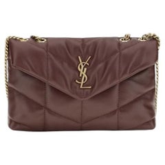 Saint Laurent Shoulder Bag — Bordeaux