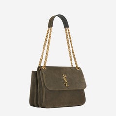 Saint Laurent Shoulder Bag — Green