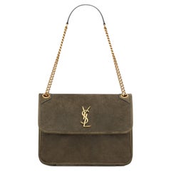 Saint Laurent Shoulder Bag — Green