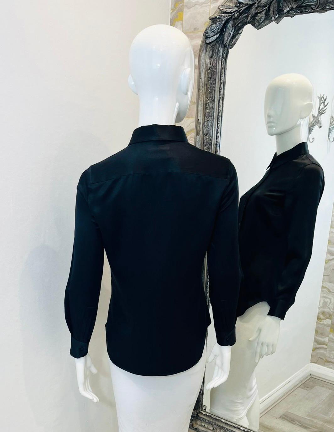 Saint Laurent Silk Shirt In Excellent Condition In London, GB