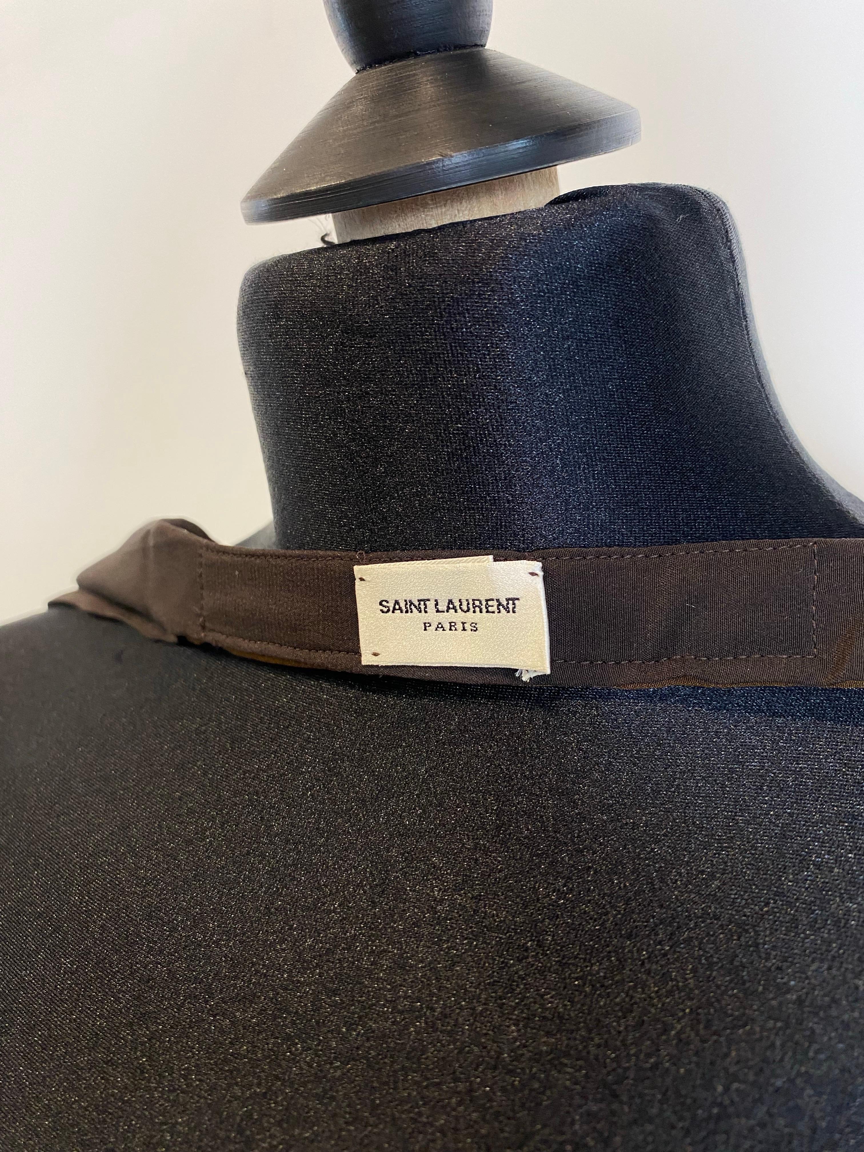 Saint Laurent silk Twilly Foulard In Excellent Condition For Sale In Carnate, IT