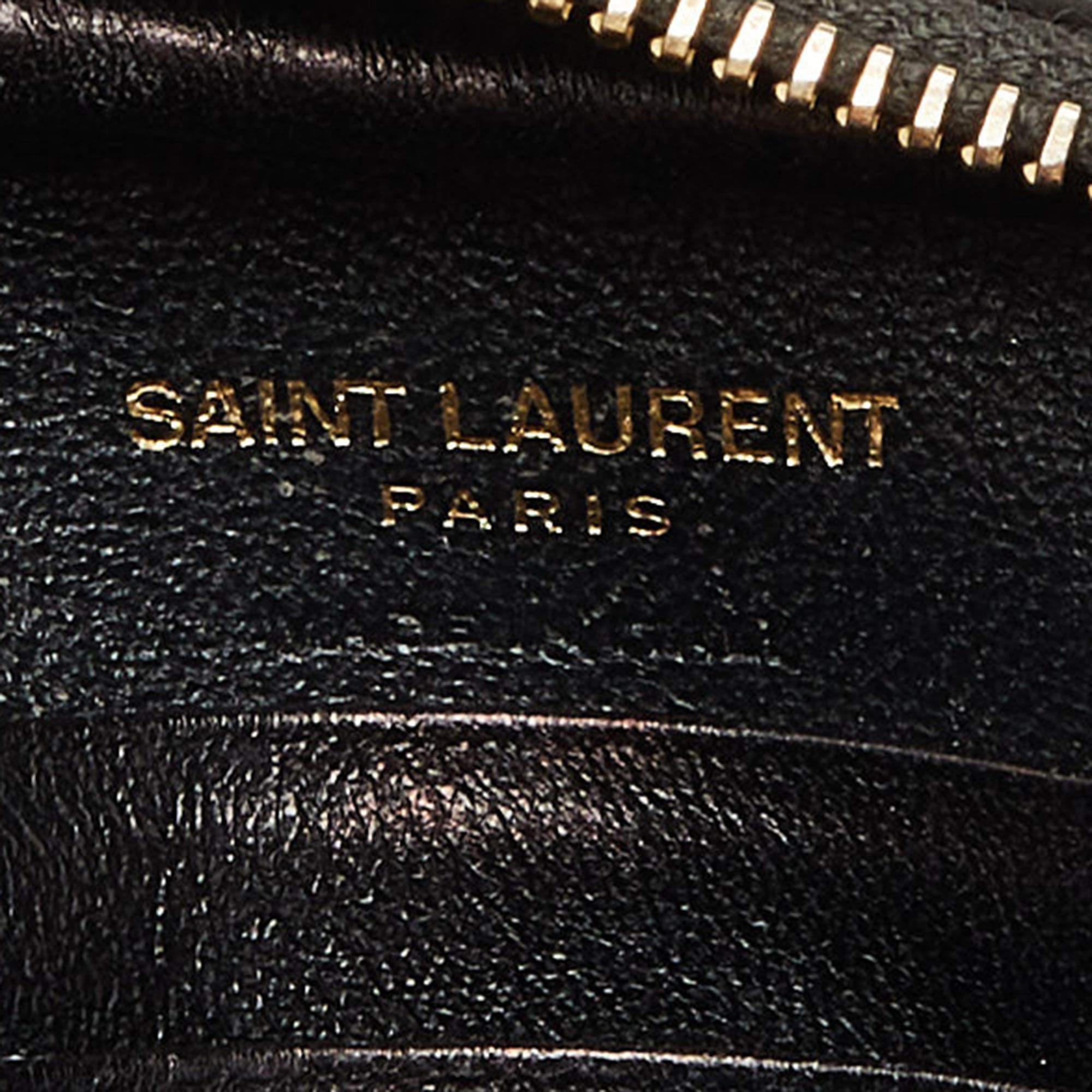 Saint Laurent Silver Leather Blogger Crossbody Bag 3
