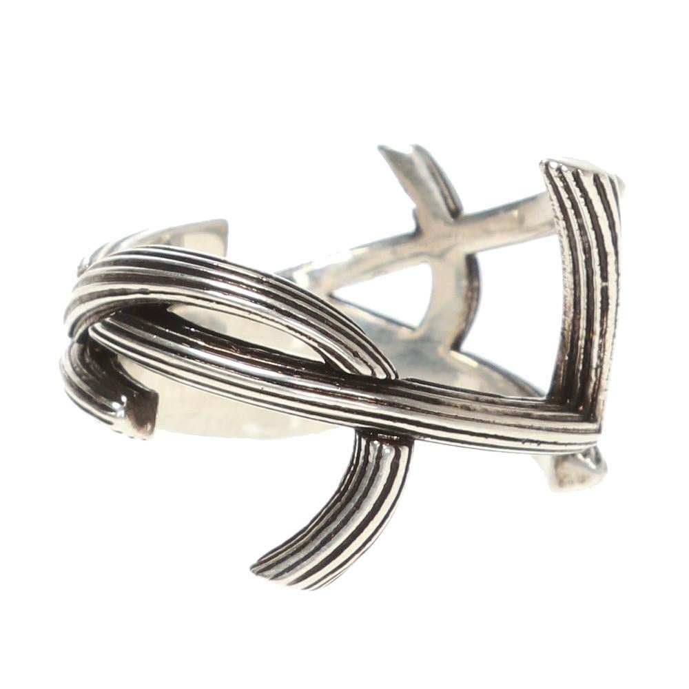 opyum twist ring in metal