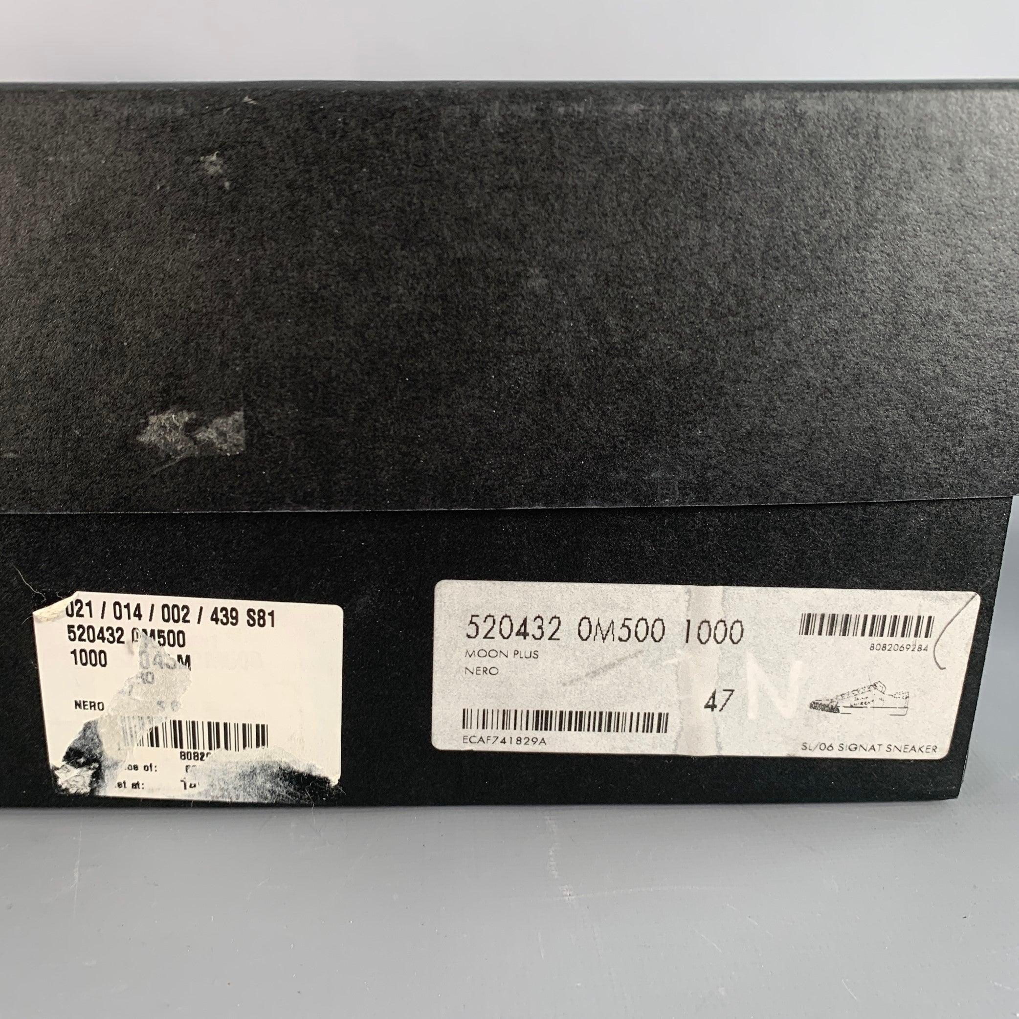 SAINT LAURENT Talla 15 Zapatillas bajas de piel blanca con cordones en venta 5