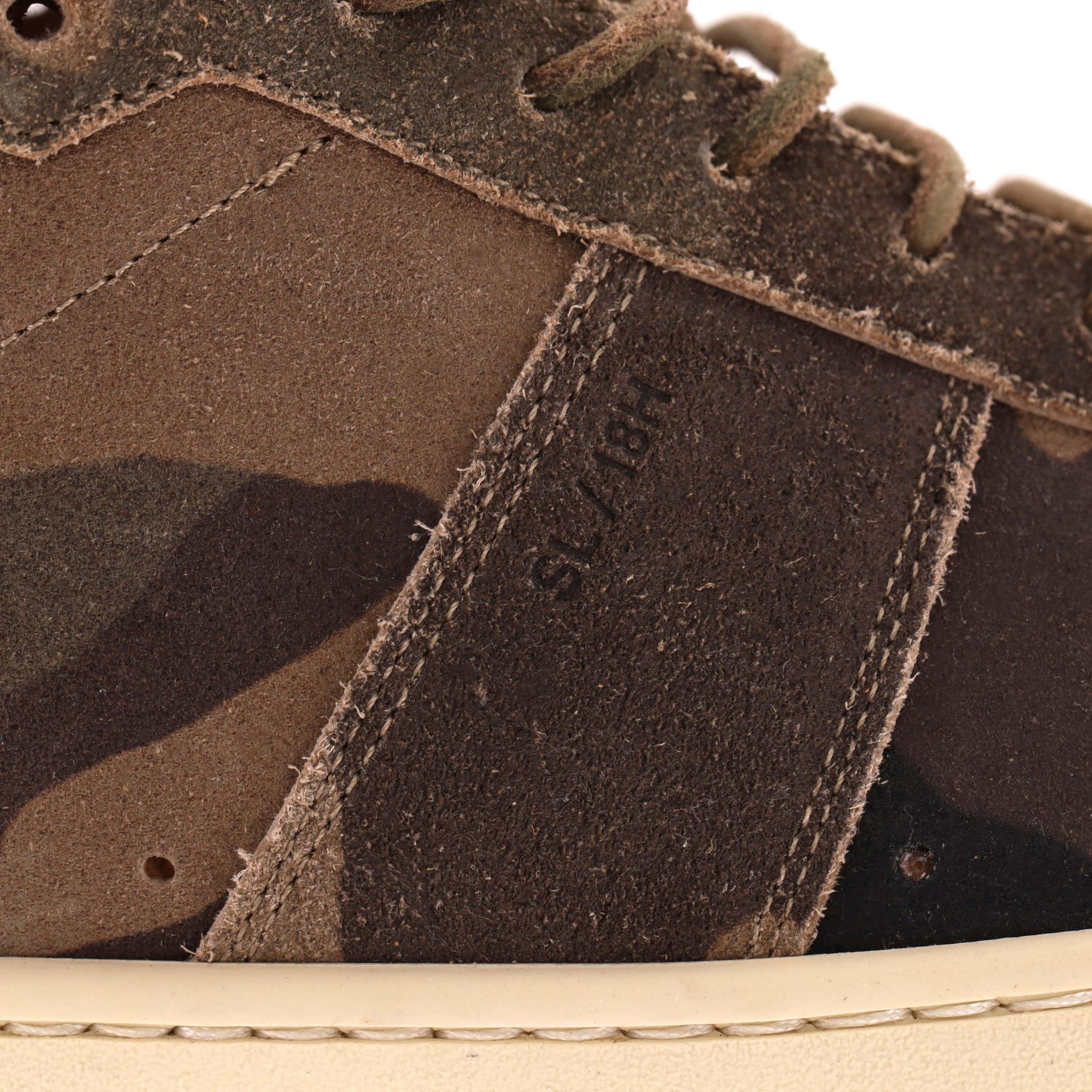 Saint Laurent SL-18 High Top Camouflage Suede Sneakers For Sale 2