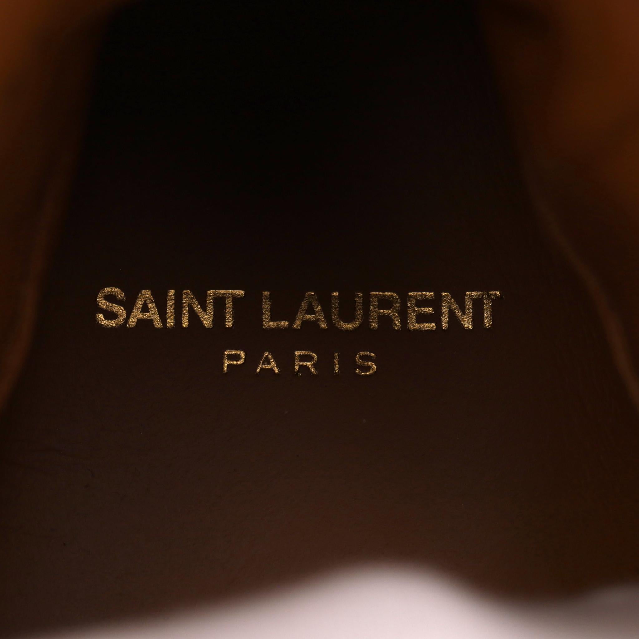 Saint Laurent SL-18 High Top Suede Sneakers For Sale 3