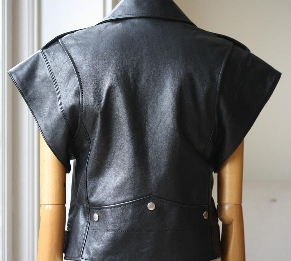 saint laurent leather jacket