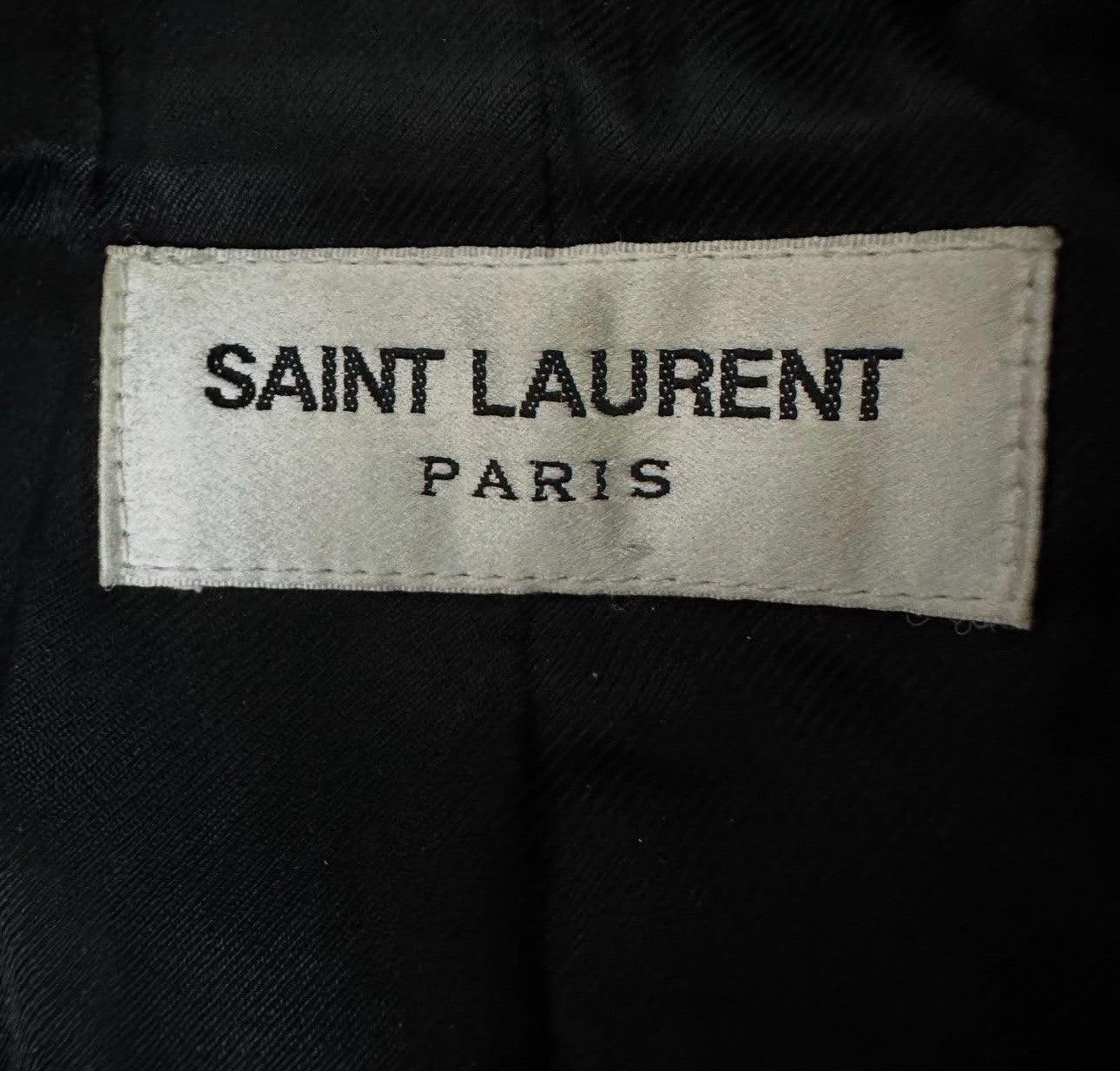 Saint Laurent SLP Teddy Baseball Jacke Sz.36 im Zustand „Hervorragend“ im Angebot in Krakow, PL