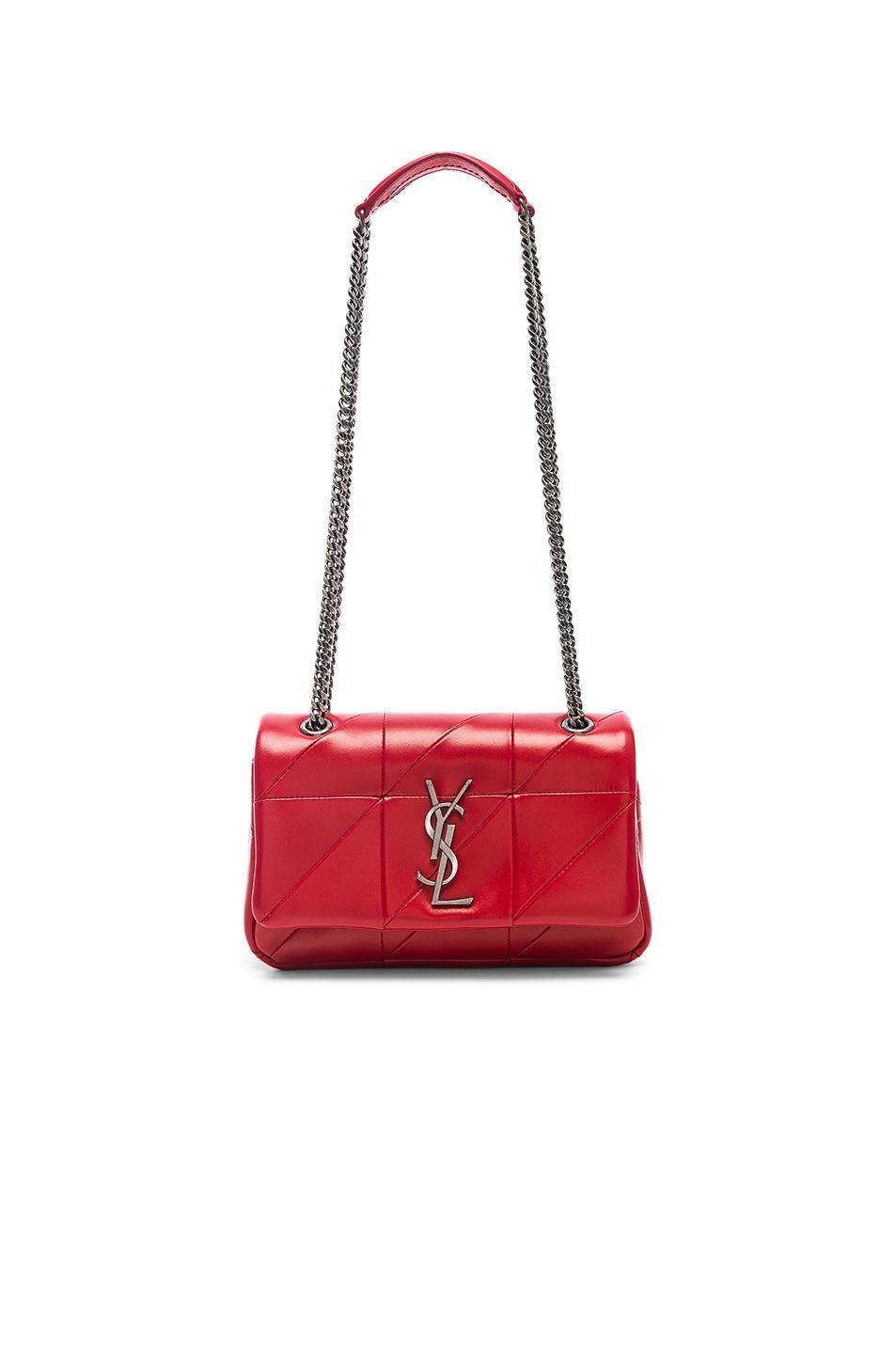 ysl cherry red bag