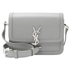 Saint Laurent Smooth Calfskin Small Solferino Shoulder Bag