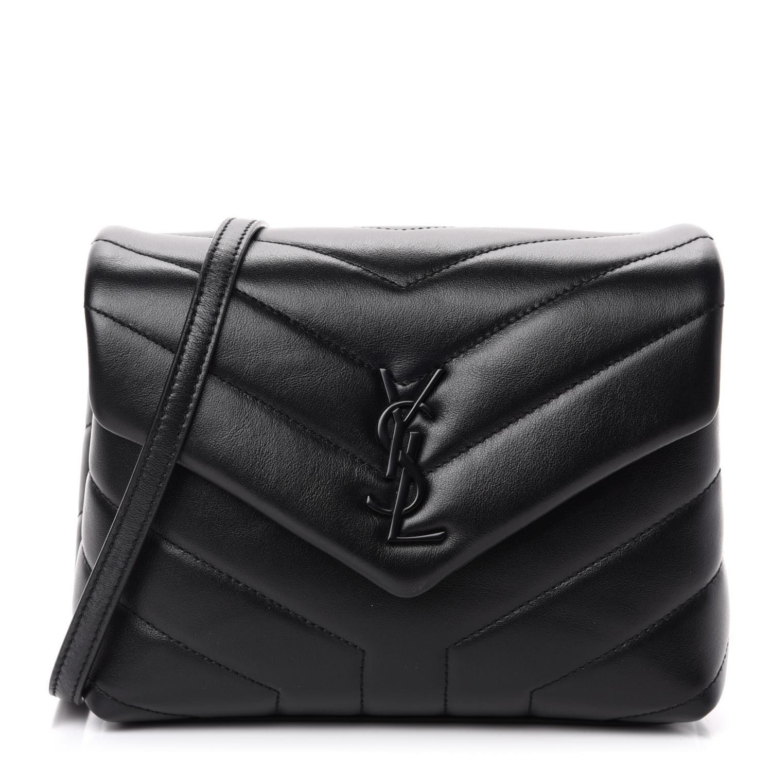 Black SAINT LAURENT SO BLACK TOY LOU LOU 2020 Crossbody bag  For Sale