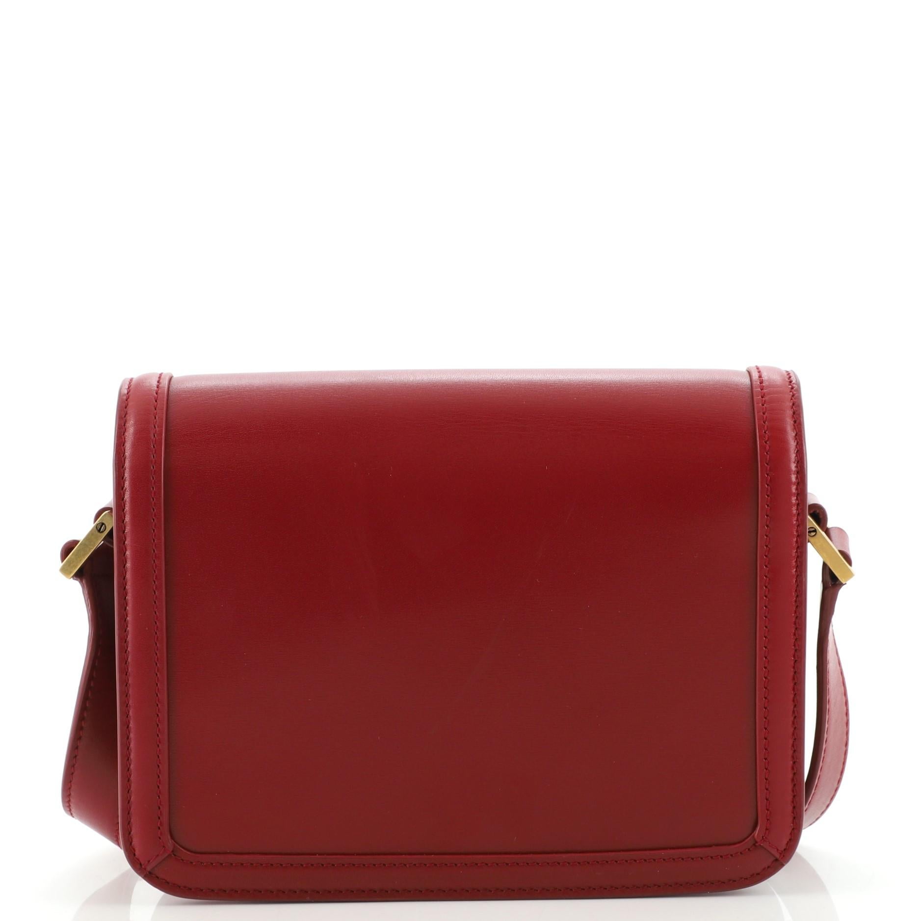 Saint Laurent Solferino Tasche aus Leder von Saint Laurent (Braun)