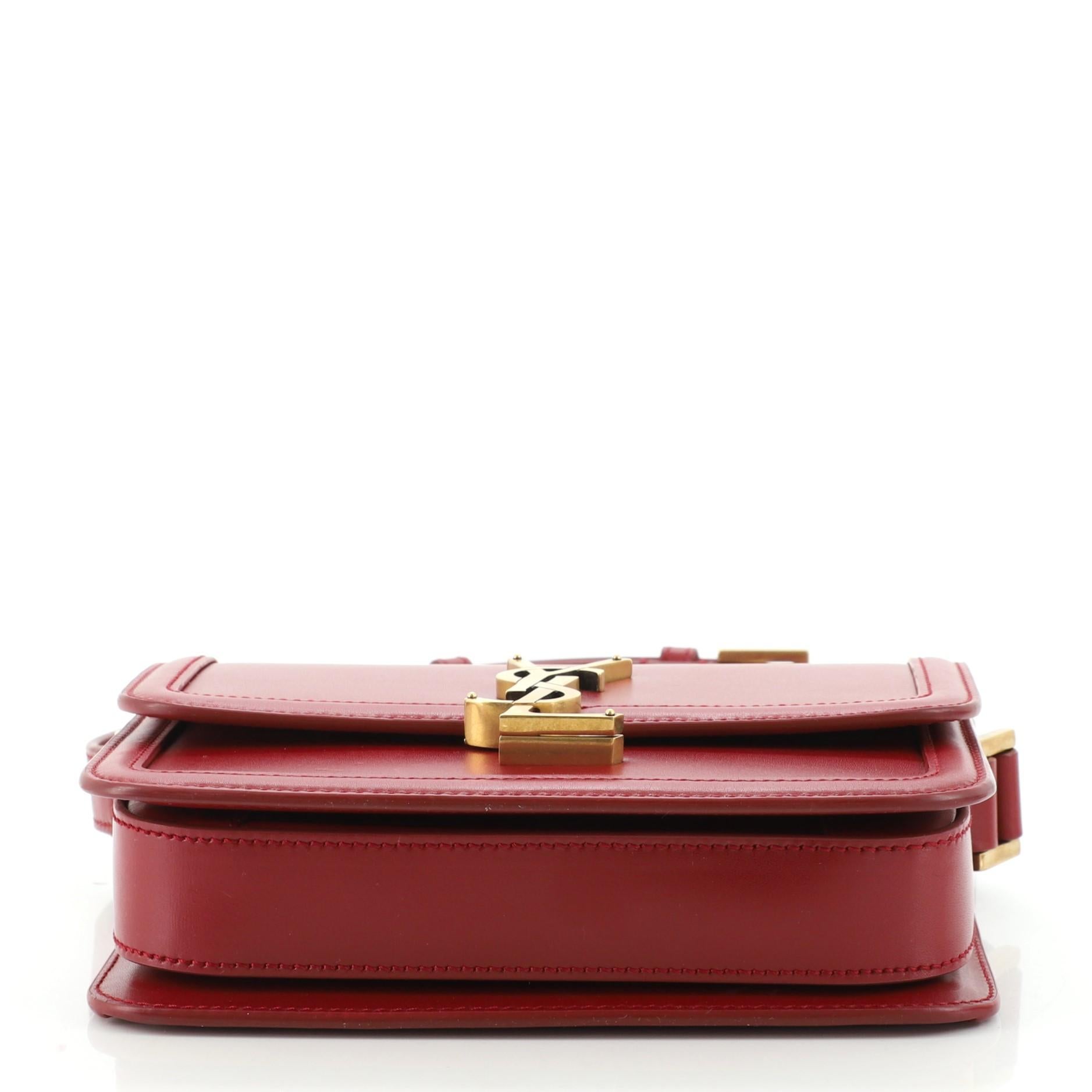 Saint Laurent Solferino Tasche aus Leder von Saint Laurent im Zustand „Gut“ in NY, NY