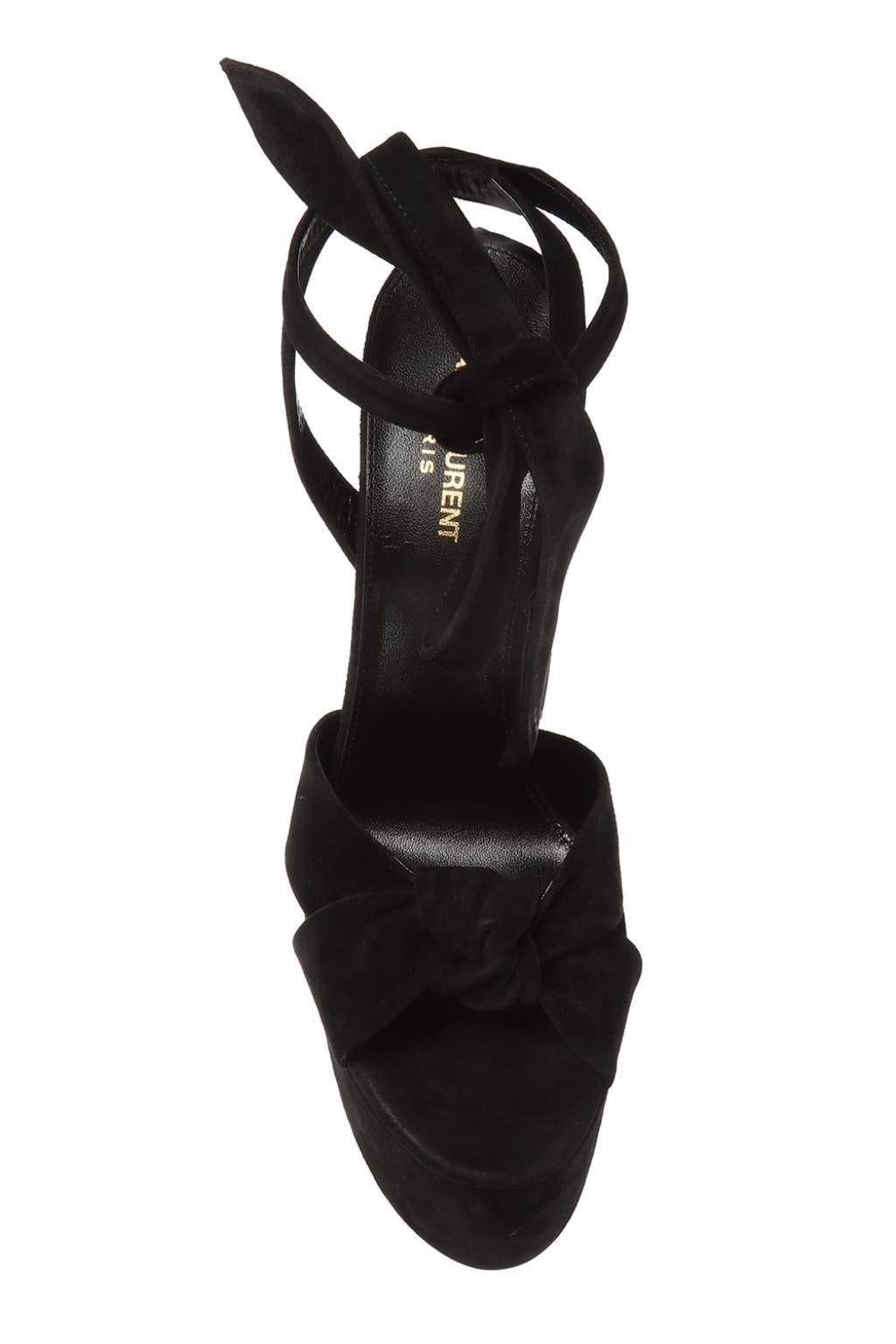 saint laurent paige platform sandals