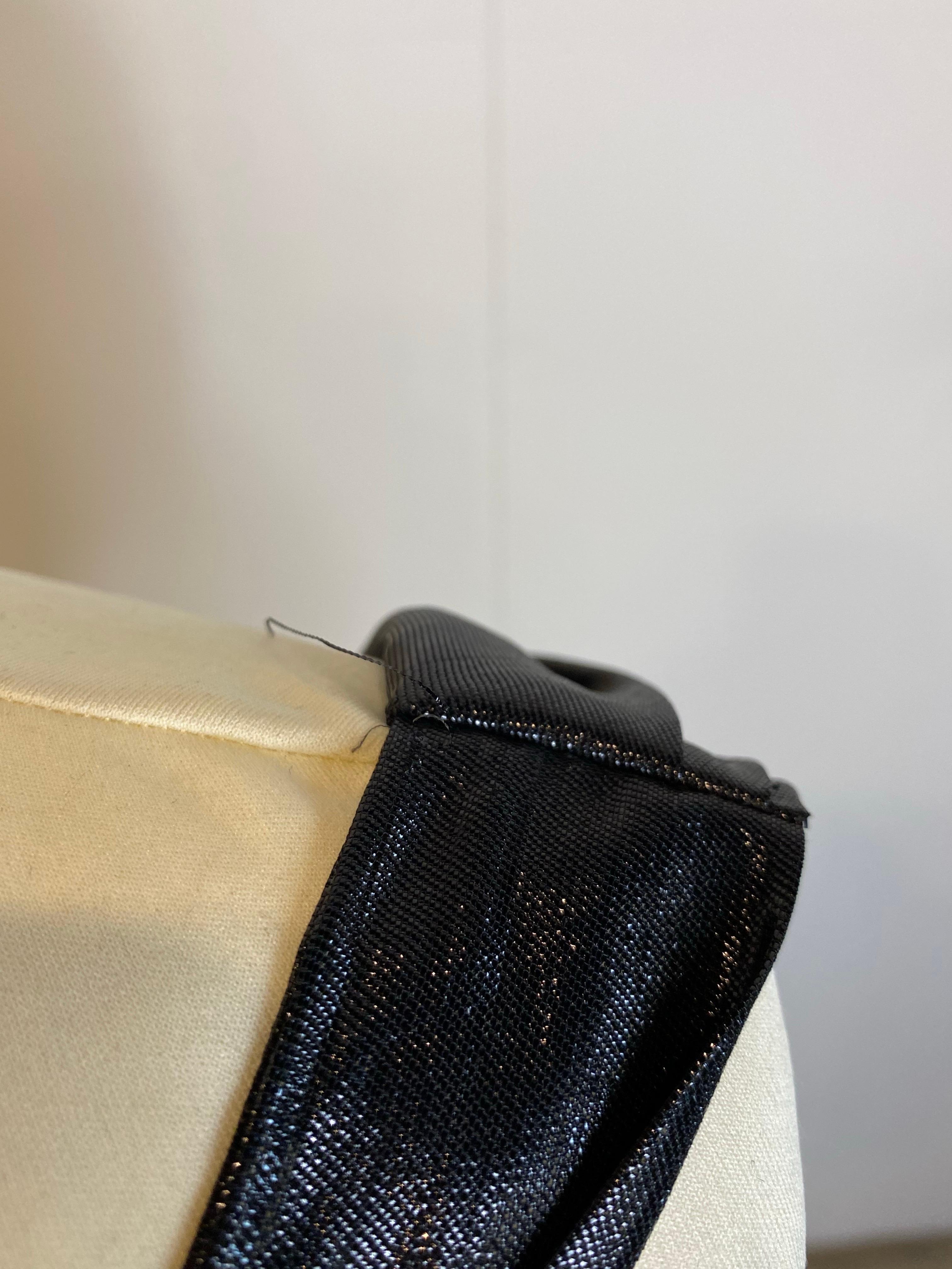 Saint Laurent SS 2016 lamè mini Black Dress 4